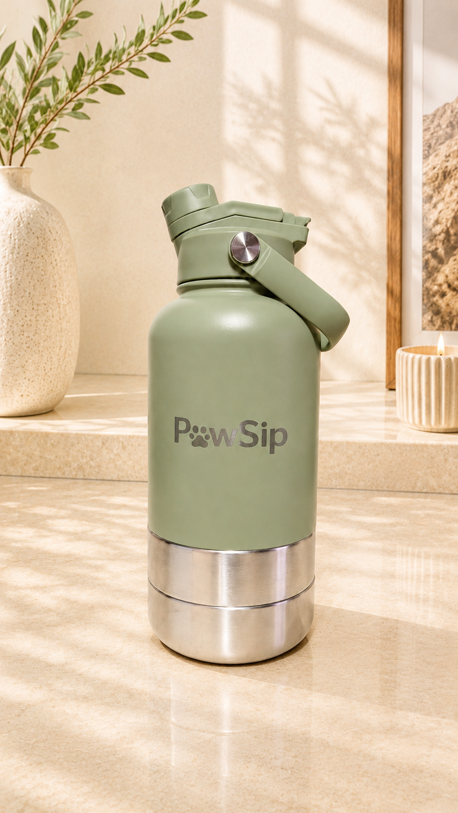 Nude PawSip Hydration Bottle